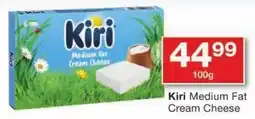 Checkers Kiri Medium Fat Cream Cheese offer