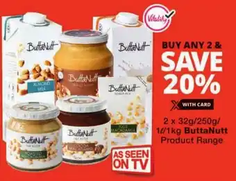 Checkers ButtaNutt Product Range offer