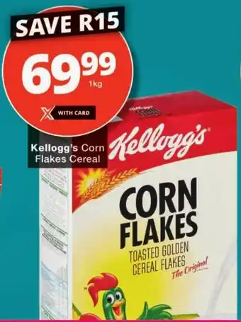 Checkers Kellogg's Corn Flakes Cereal offer