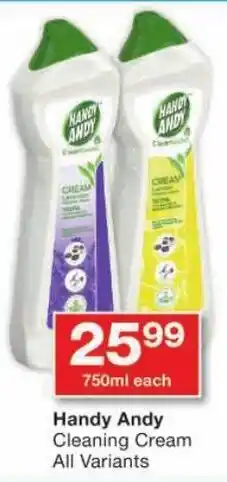 Checkers Handy Andy Cleaning Cream All Variants offer