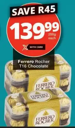 Checkers Ferrero Rocher T16 Chocolate offer