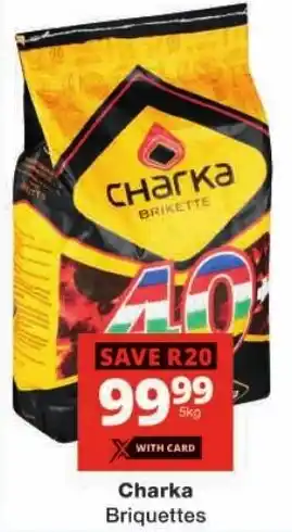 Checkers Charka Briquettes offer