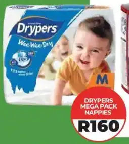 1UP Drypers mega pack nappies offer