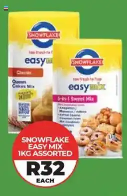 1UP Snowflake easy mix assorted offer