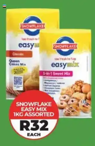 1UP Snowflake easy mix assorted offer
