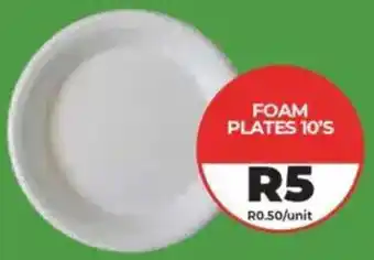 1UP Foam plates offer