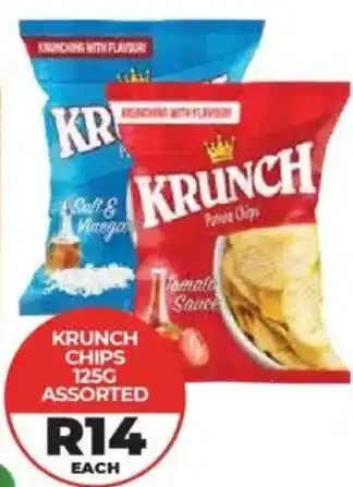 1UP Krunch chips assorted offer