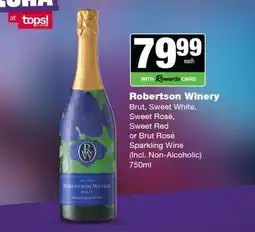 Spar Tops ROBERTSON WINERY offer
