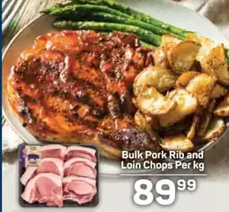 Pick n Pay Bulk Pork Rib and Loin Chops Per kg offer