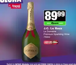 Spar Tops J.C. Le Roux offer