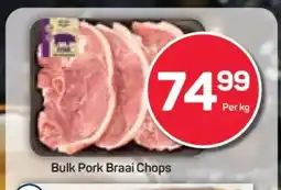 Pick n Pay Bulk Pork Braai Chops offer