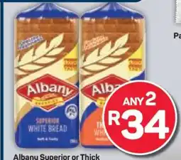 Pick n Pay Albany Superior or Thick White Bread offer