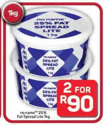 Pick n Pay Hypermarket no name 25% Fat Spread Lite 1kg offer