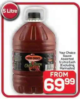 Pick n Pay Hypermarket Your Choice Sauce Assorted offer