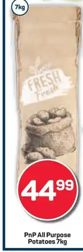 Pick n Pay PnP All Purpose Potatoes 7kg offer