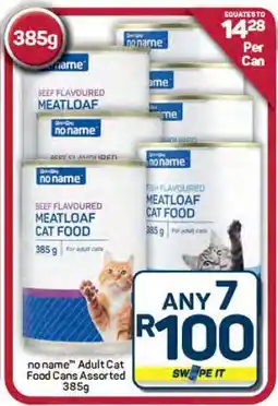 Pick n Pay Hypermarket no name Adult Cat Food Cans Assorted 385g offer