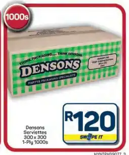 Pick n Pay Hypermarket Densons Serviettes offer
