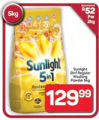 Pick n Pay Hypermarket Sunlight 2in1 Regular Washing Powder 5kg offer