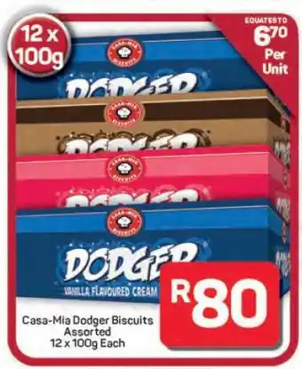 Pick n Pay Hypermarket Casa-Mia Dodger Biscuits Assorted offer