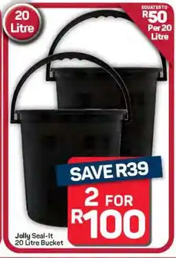 Pick n Pay Hypermarket Jolly Seal-It 20 Litre Bucket offer