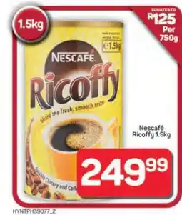 Pick n Pay Hypermarket Nescafé Ricoffy 1.5kg offer