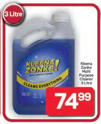 Pick n Pay Hypermarket Kleena Zonke Multi Purpose Cleaner 3 Litre offer