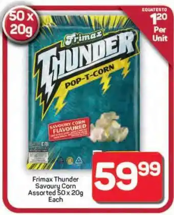Pick n Pay Hypermarket Frimax Thunder Savoury Corn offer