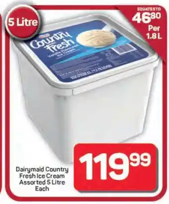 Pick n Pay Hypermarket Dairymaid Country Fresh Ice Cream offer
