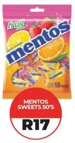 1UP Mentos sweets offer