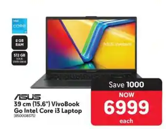 Makro ASUS Vivobook Go Intel Core i3 Laptop offer