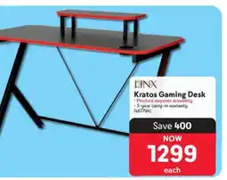 Makro Kratos Gaming Desk offer