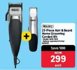 Makro WAHL 23-Piece Hair & Beard Home Grooming Corded Kit offer