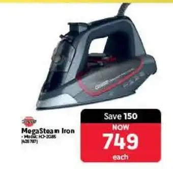Makro MegaSteam Iron offer