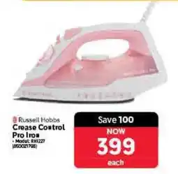 Makro Russell Hobbs Crease Control Pro Iron offer