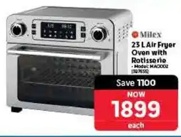 Makro 23 L Air Fryer Oven with Rotisserie offer