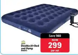 Makro Double Air Bed and Pump offer