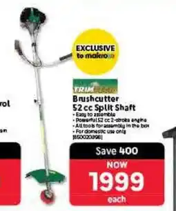 Makro Brushcutter 52 cc Split Shaft offer