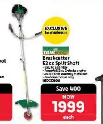 Makro Brushcutter 52 cc Split Shaft offer