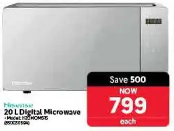 Makro Hisense 20 L Digital Microwave offer