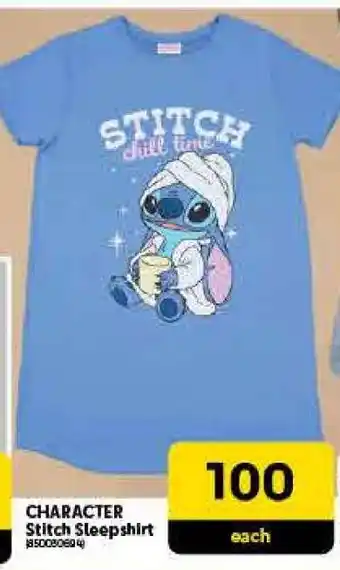 Makro CHARACTER Stitch Sleepshirt offer
