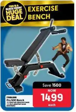 Makro EXERCISE BENCH offer