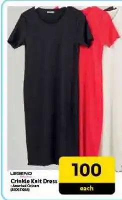 Makro Crinkle Knit Dress offer