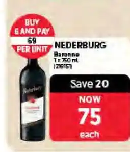 Makro Nederburg Baronne offer