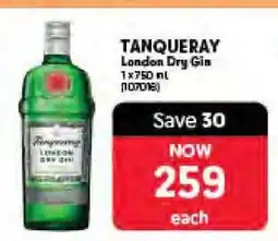 Makro Tanqueray London Dry Gin offer