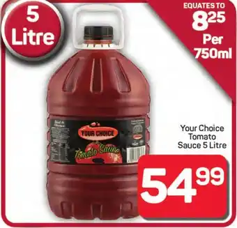 Pick n Pay Hypermarket Your Choice Tomato Sauce offer