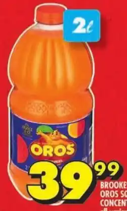 Shoprite Brookes oros squash concentrate offer