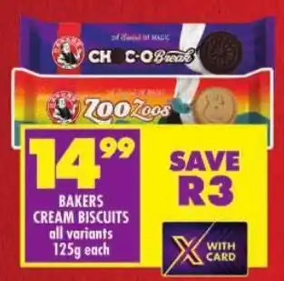 Shoprite Bakers cream biscuits offer