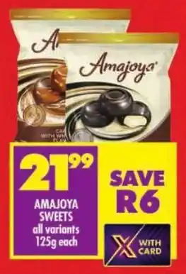Shoprite Amajoya sweets offer