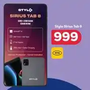 PEP Stylo Sirius Tab 8 offer