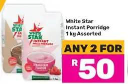 Game White Star Instant Porridge 1 kg Assorted offer